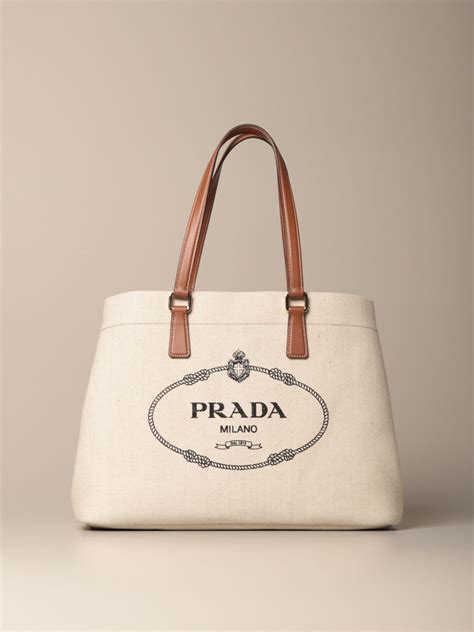 borsa shopping stoffa prada|borse prada donna 2023.